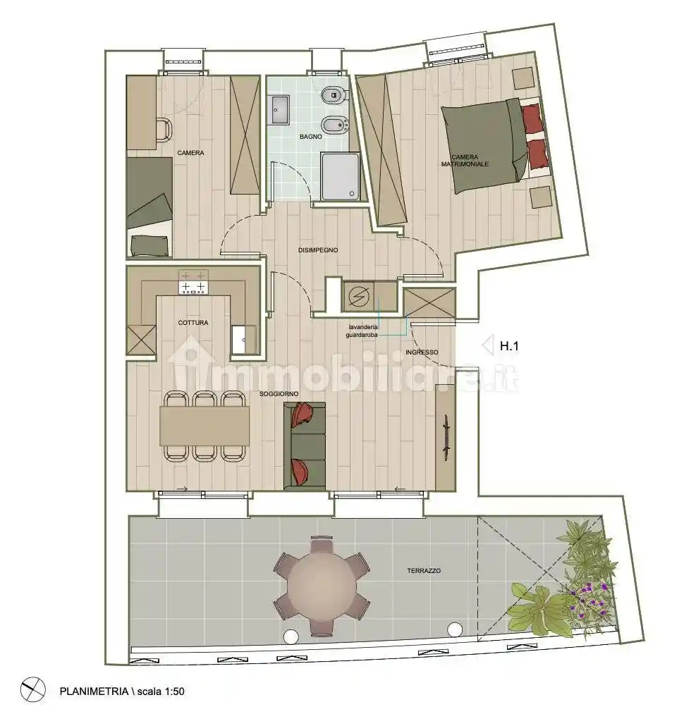 Appartamento in vendita a Bergamo