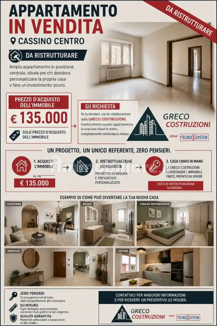 Appartamento in vendita a Cassino