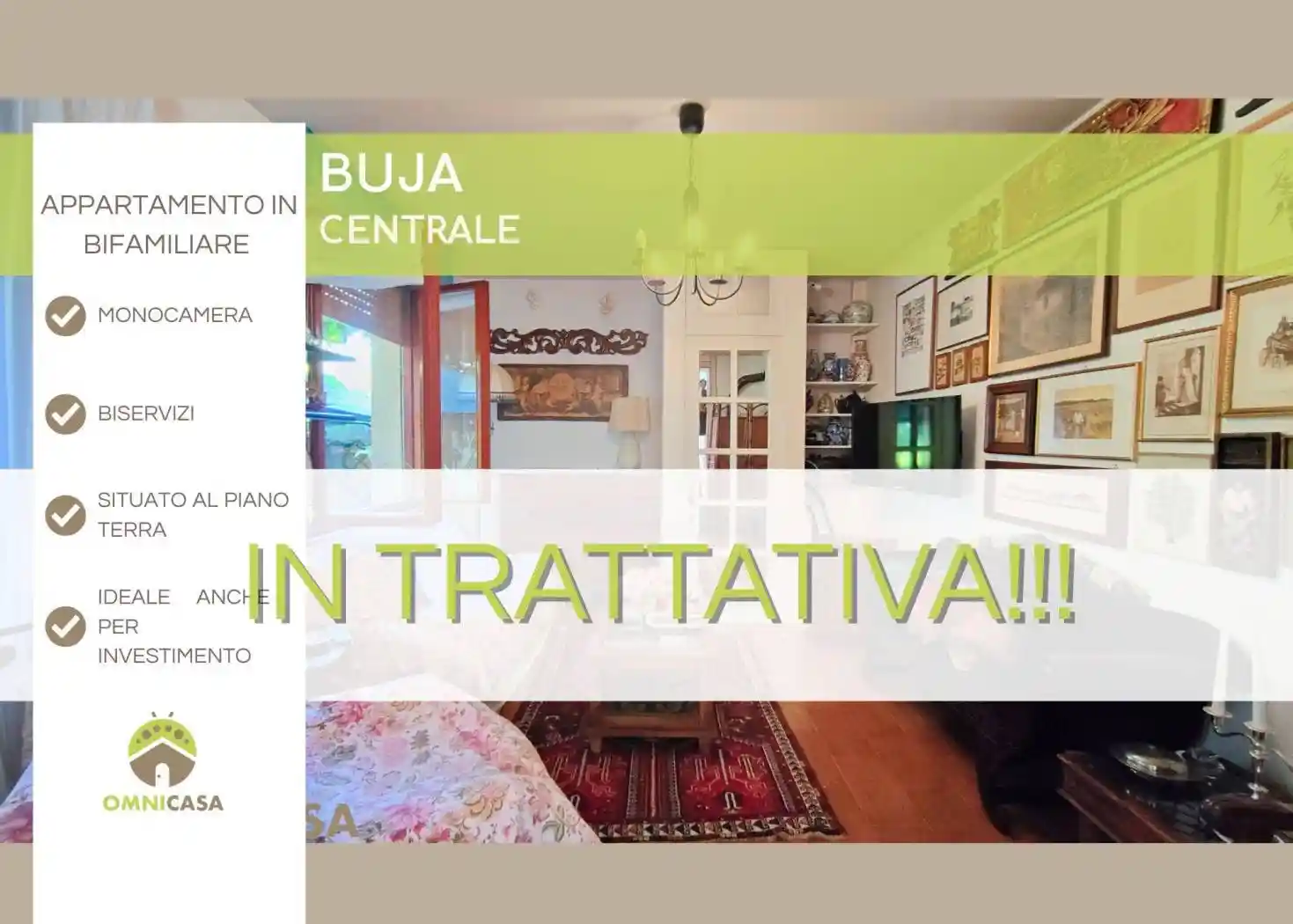 Appartamento in vendita a Buja