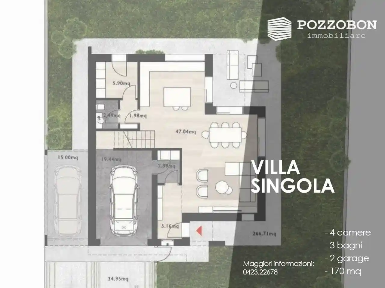 Villa in vendita a Montebelluna