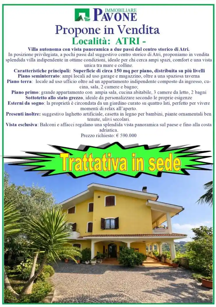 Villa in vendita a Atri