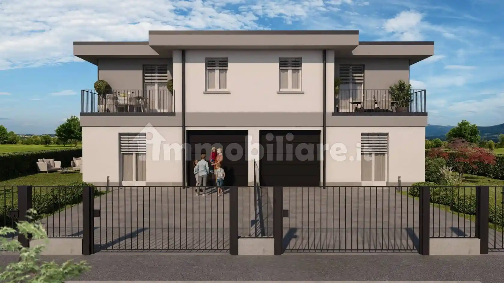 Villetta a schiera in vendita a Fornovo San Giovanni