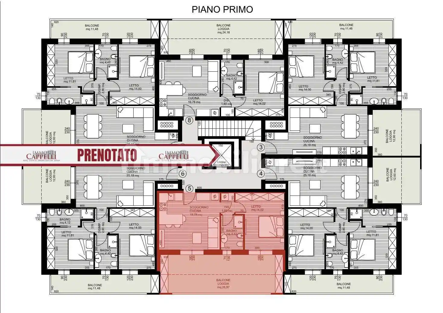 Appartamento in vendita a Forlì