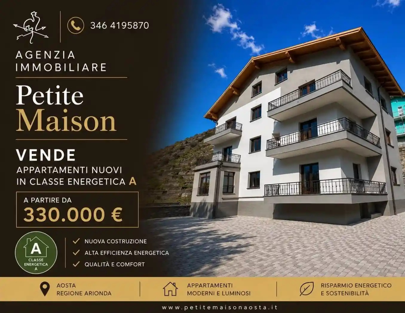 Appartamento in vendita a Aosta