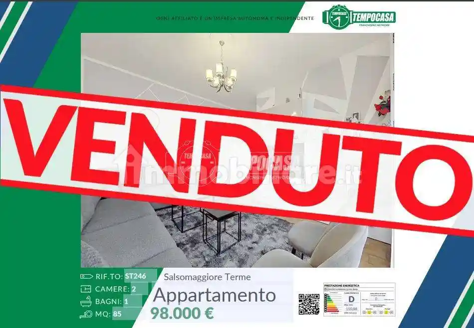 Appartamento in vendita a Salsomaggiore Terme