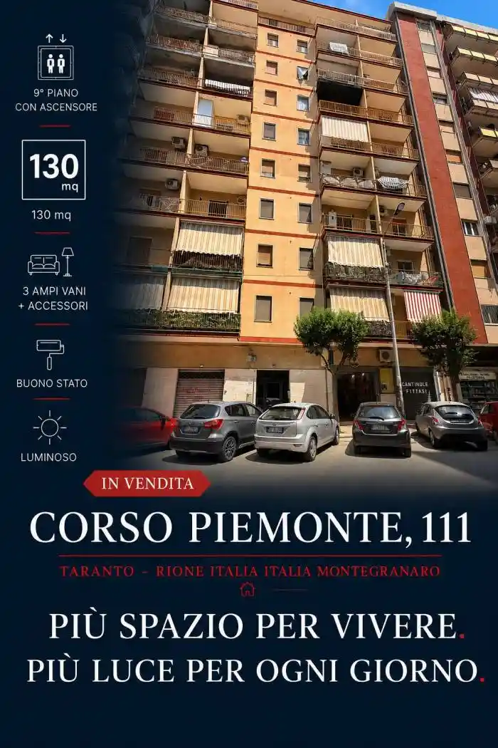 Appartamento in vendita a Taranto