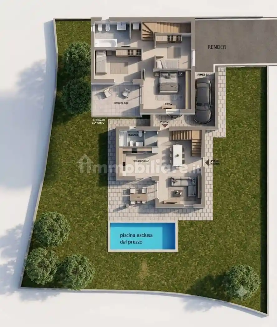 Villa in vendita a Montano Lucino