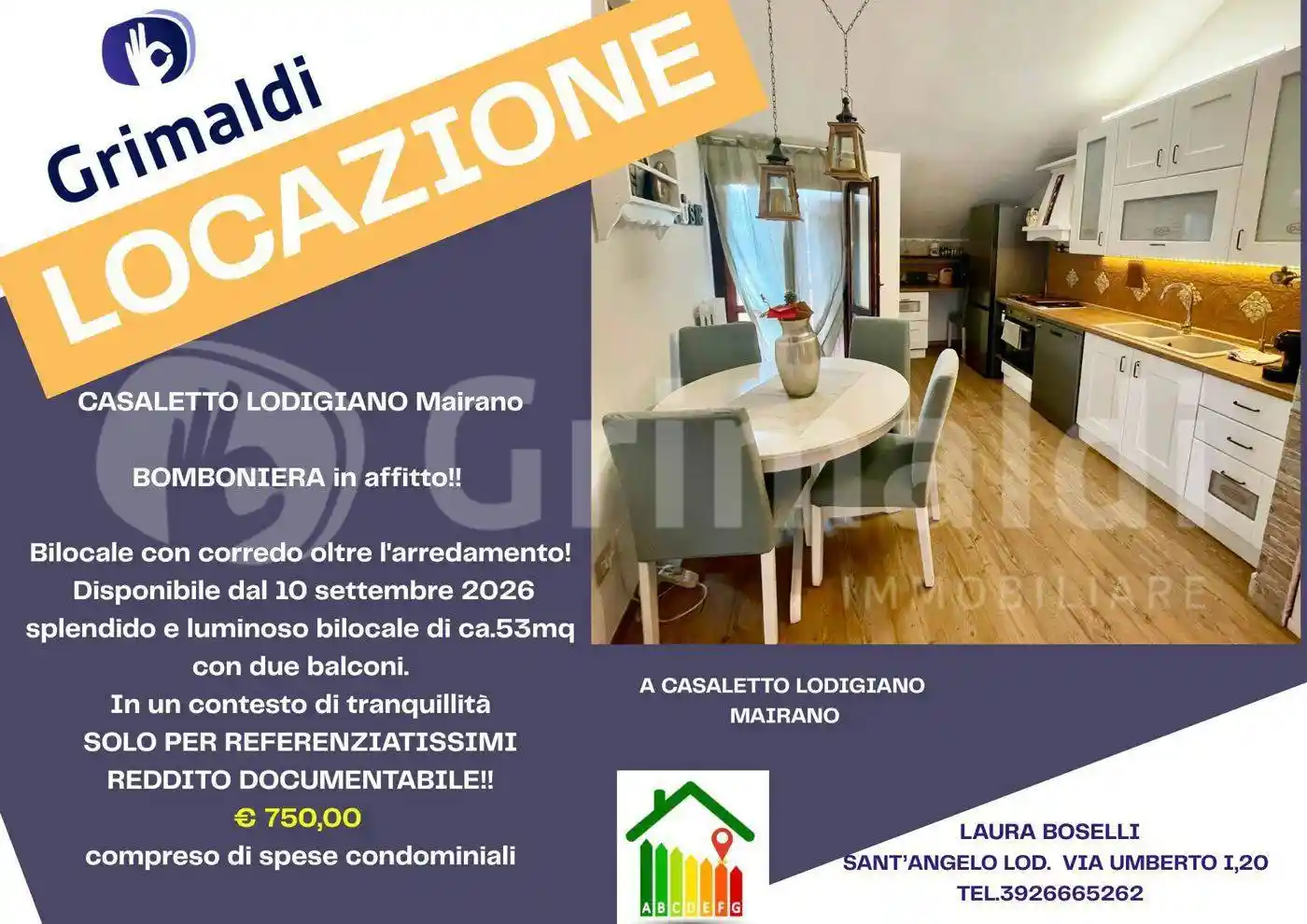 Appartamento in affitto a Casaletto Lodigiano