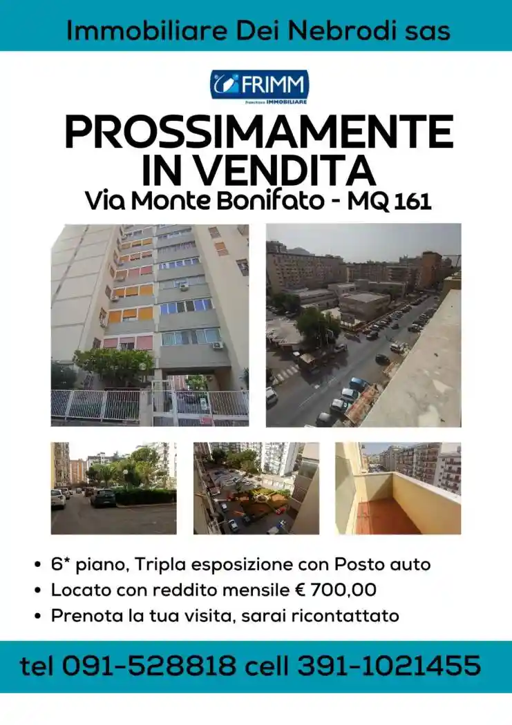 Appartamento in vendita a Palermo