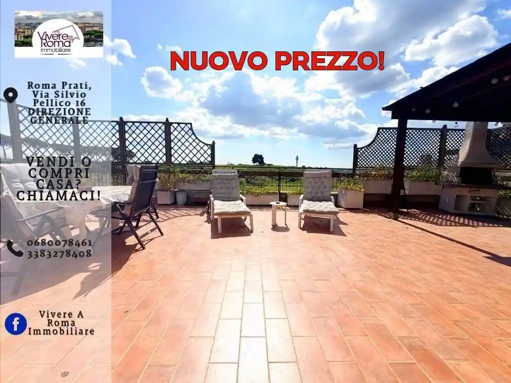 Attico - Mansarda in vendita a Roma