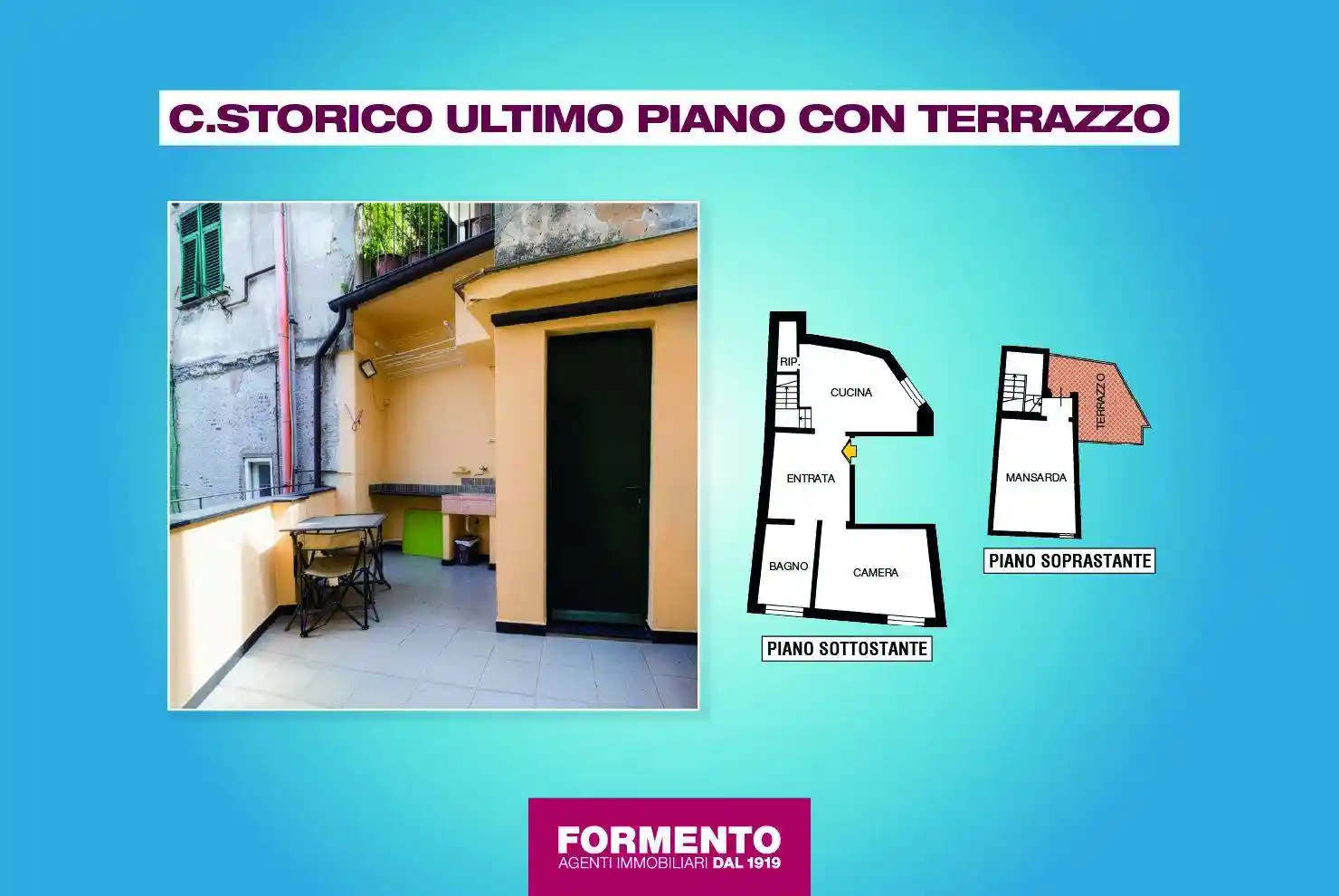 Attico - Mansarda in vendita a Genova
