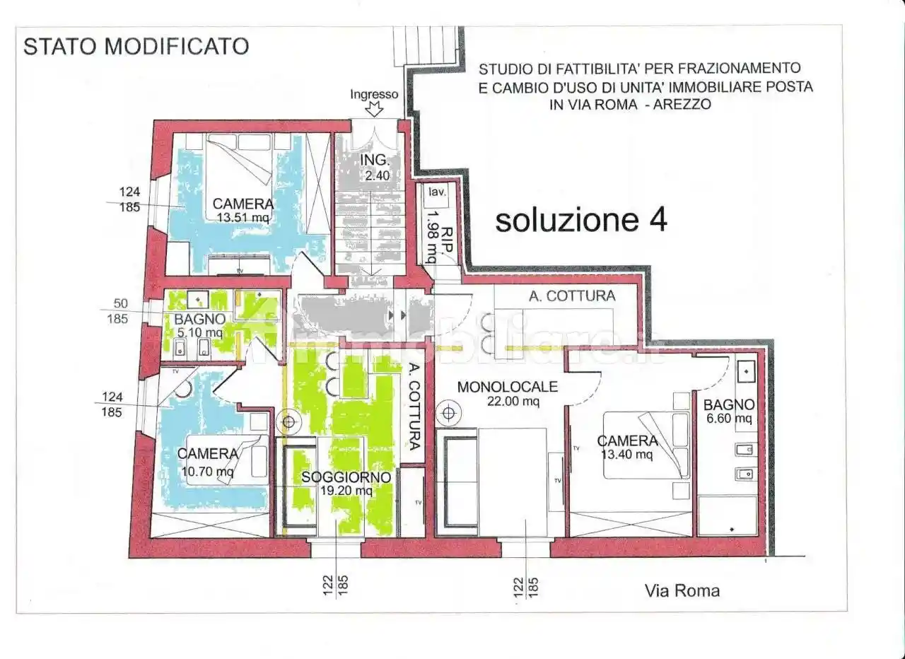Appartamento in vendita a Arezzo