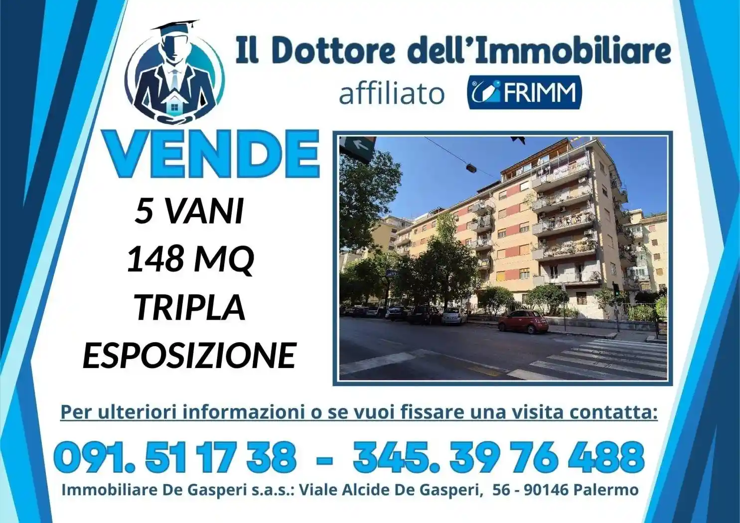 Appartamento in vendita a Palermo