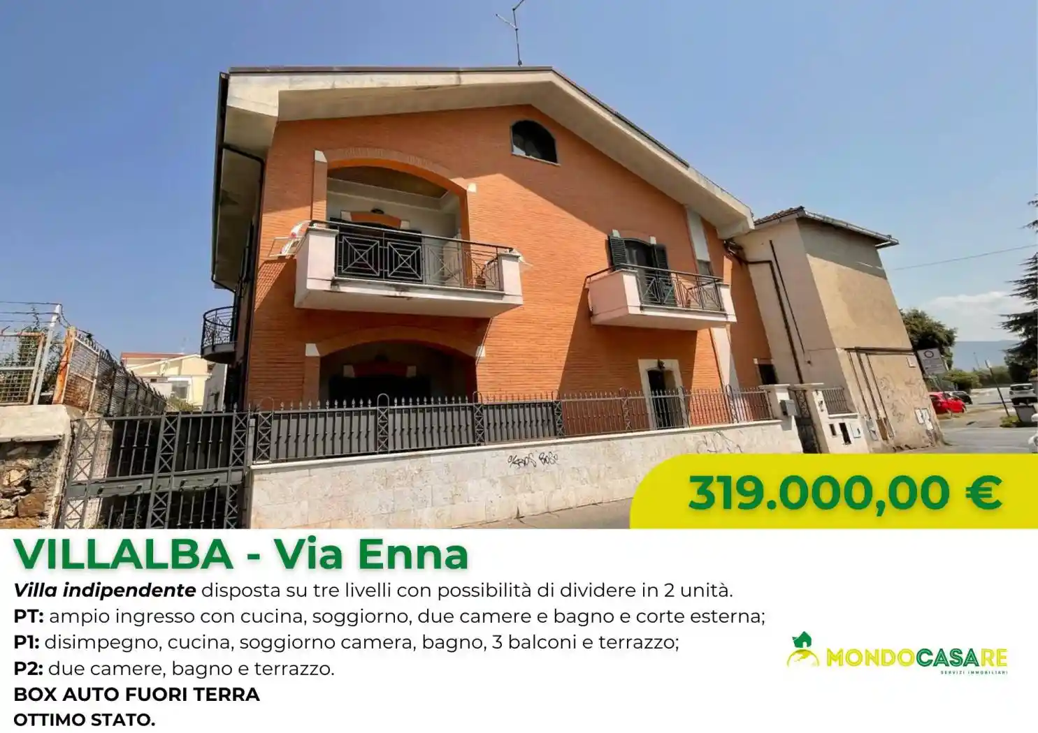 Villa in vendita a Guidonia Montecelio