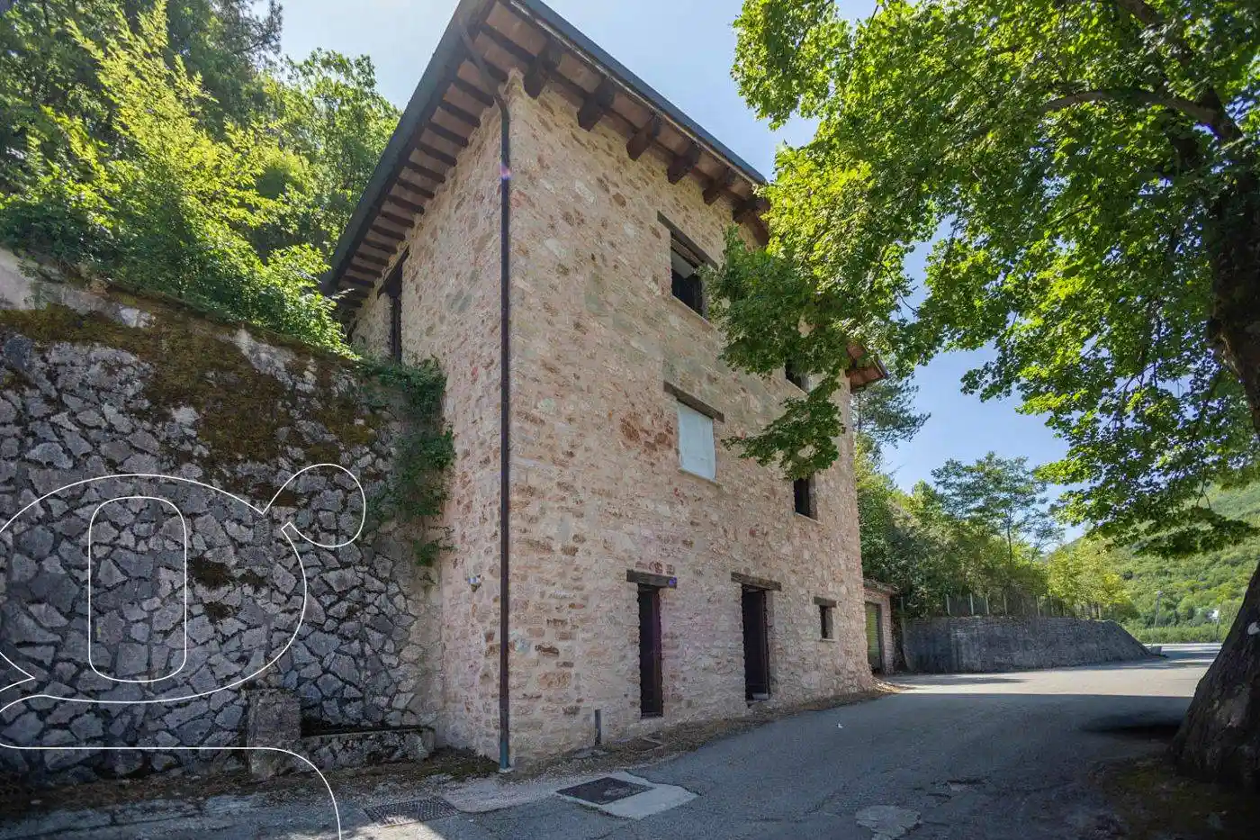 Rustico - Casale in vendita a Poggiodomo