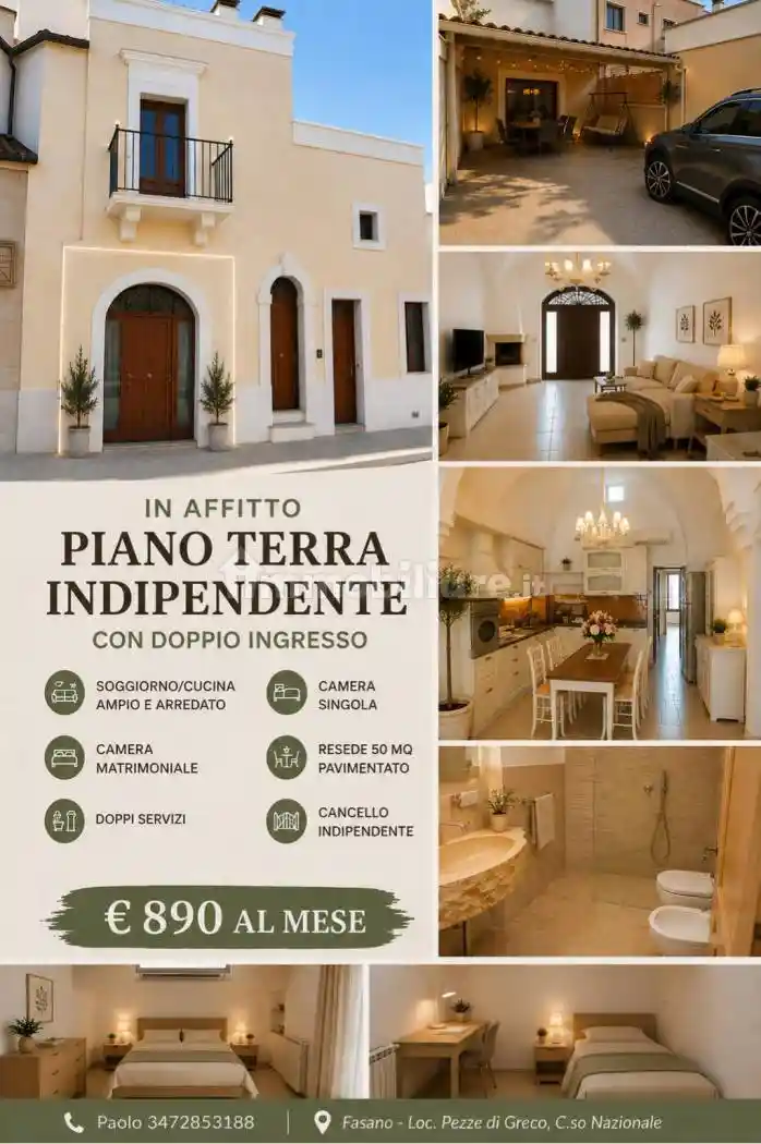 Appartamento in affitto a Fasano