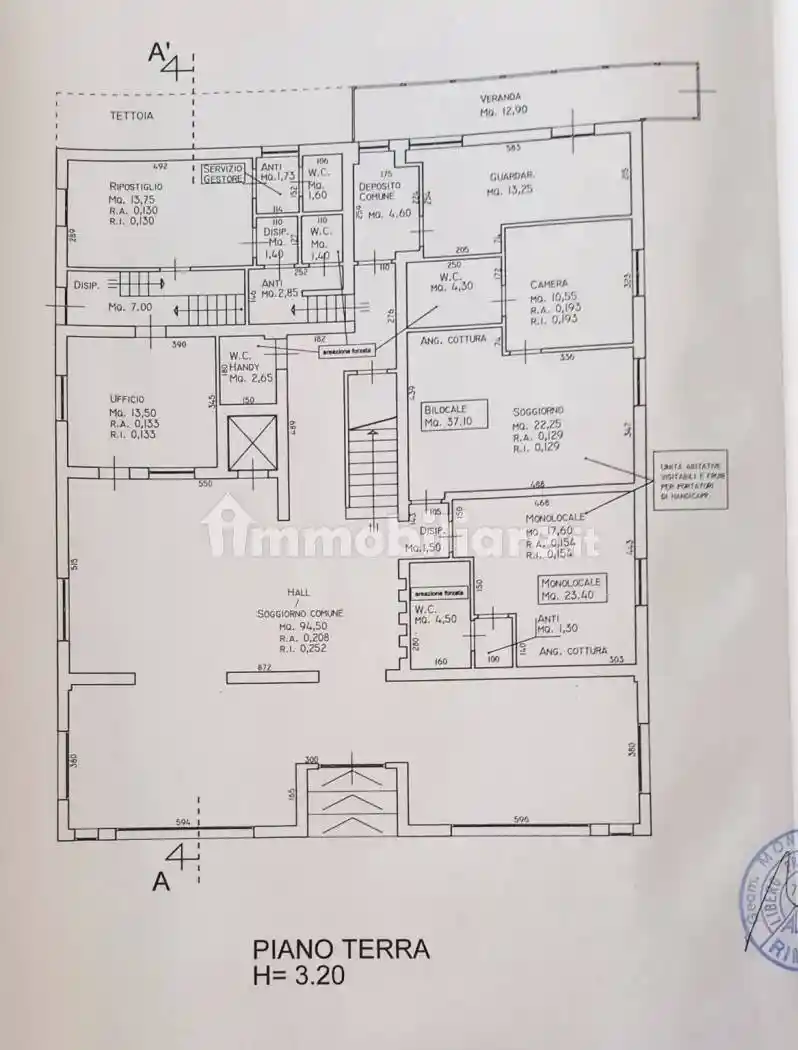 Palazzo - Edificio in vendita a Rimini