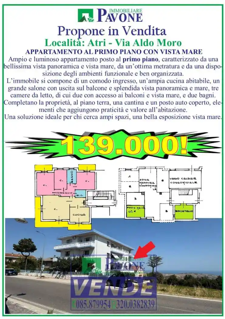 Appartamento in vendita a Atri