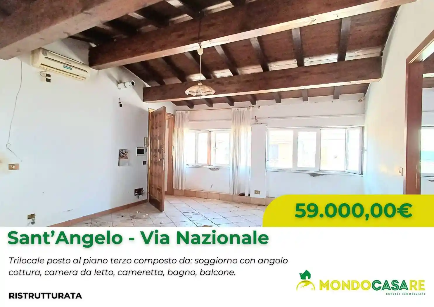 Appartamento in vendita a Sant'Angelo Romano