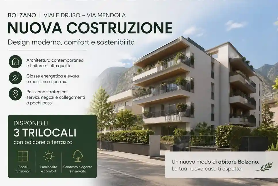 Appartamento in vendita a Bolzano
