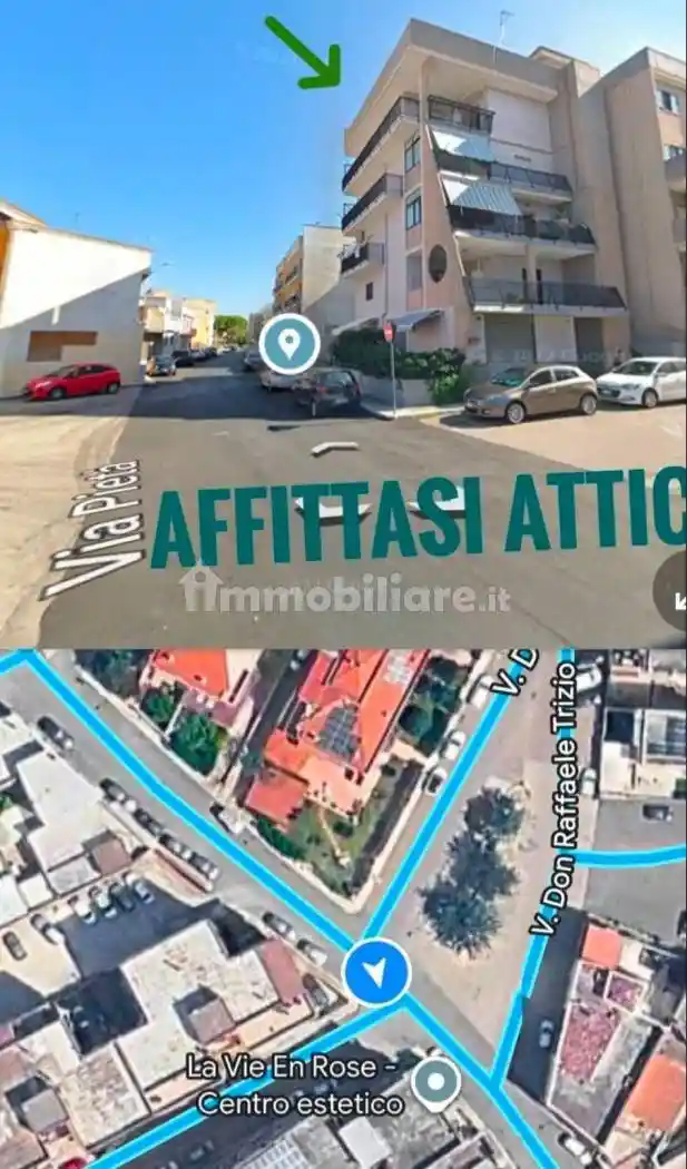 Attico - Mansarda in affitto a Casamassima