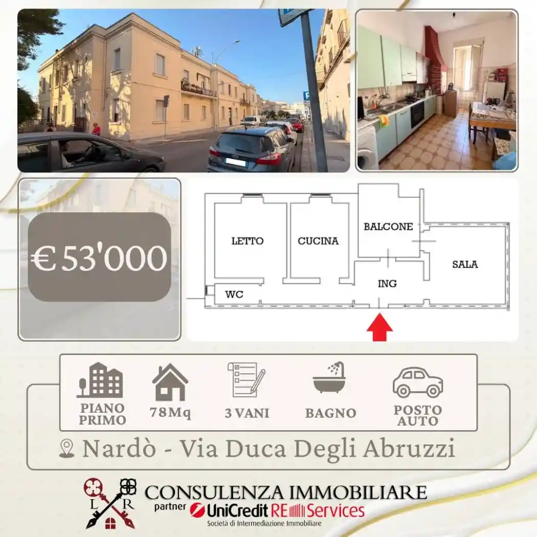 Appartamento in vendita a Nardò