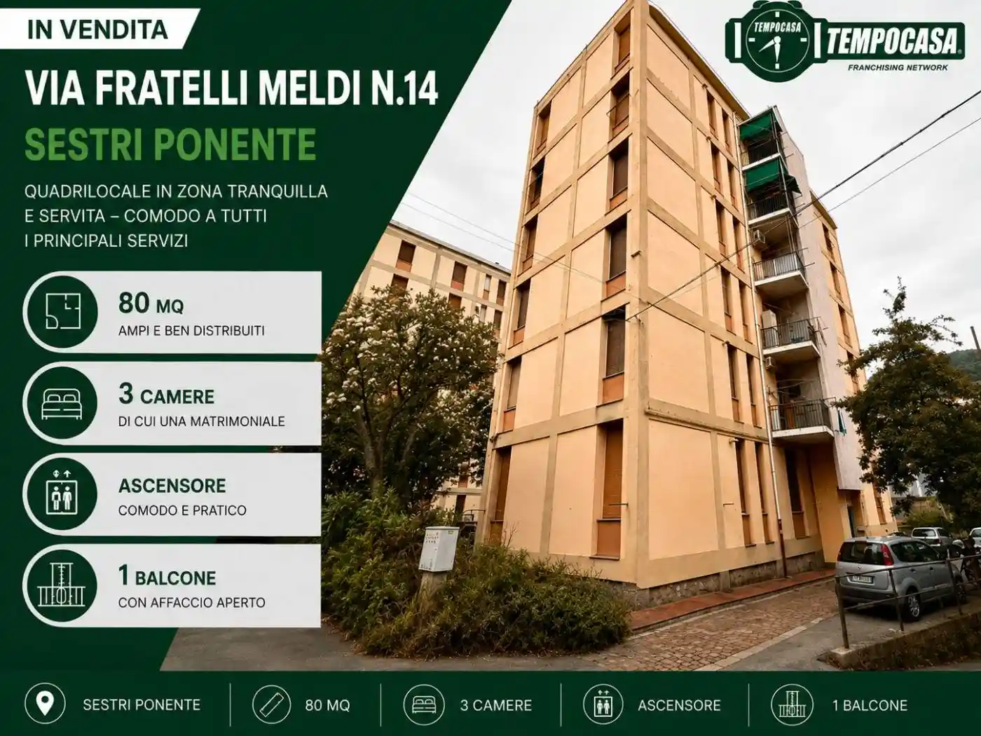 Appartamento in vendita a Genova