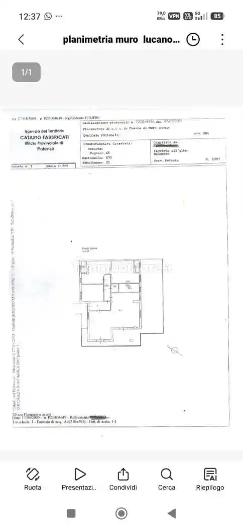 Appartamento in vendita a Muro Lucano