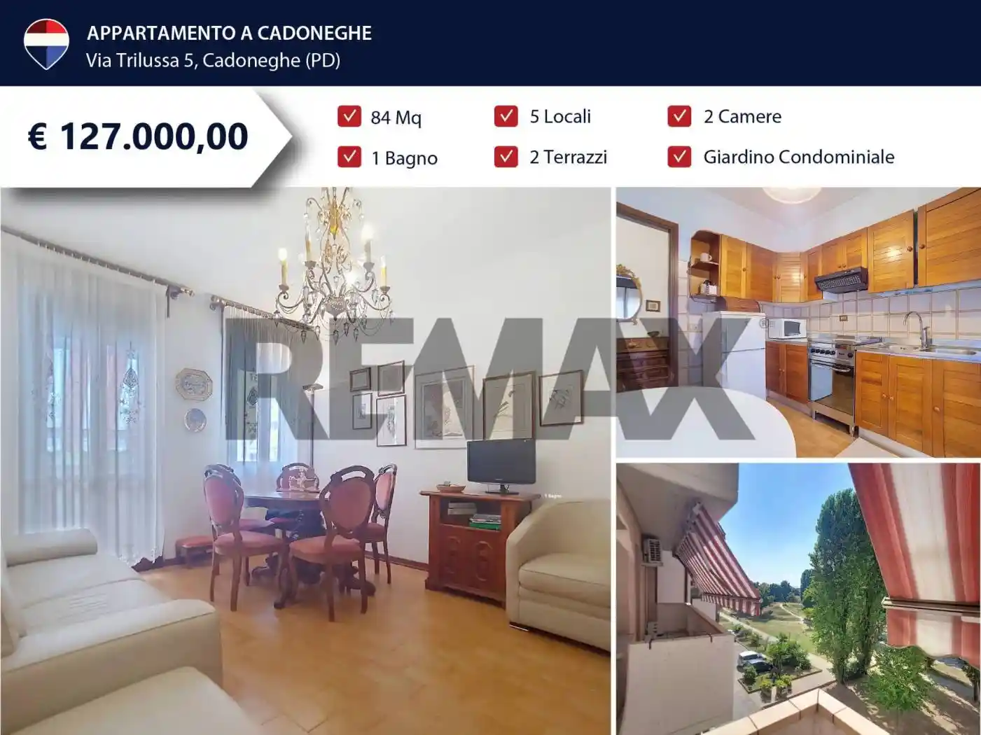 Appartamento in vendita a Cadoneghe