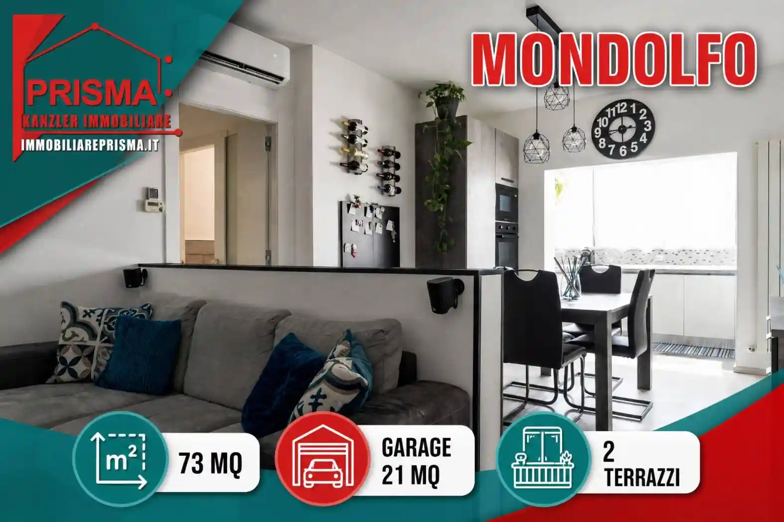 Appartamento in vendita a Mondolfo