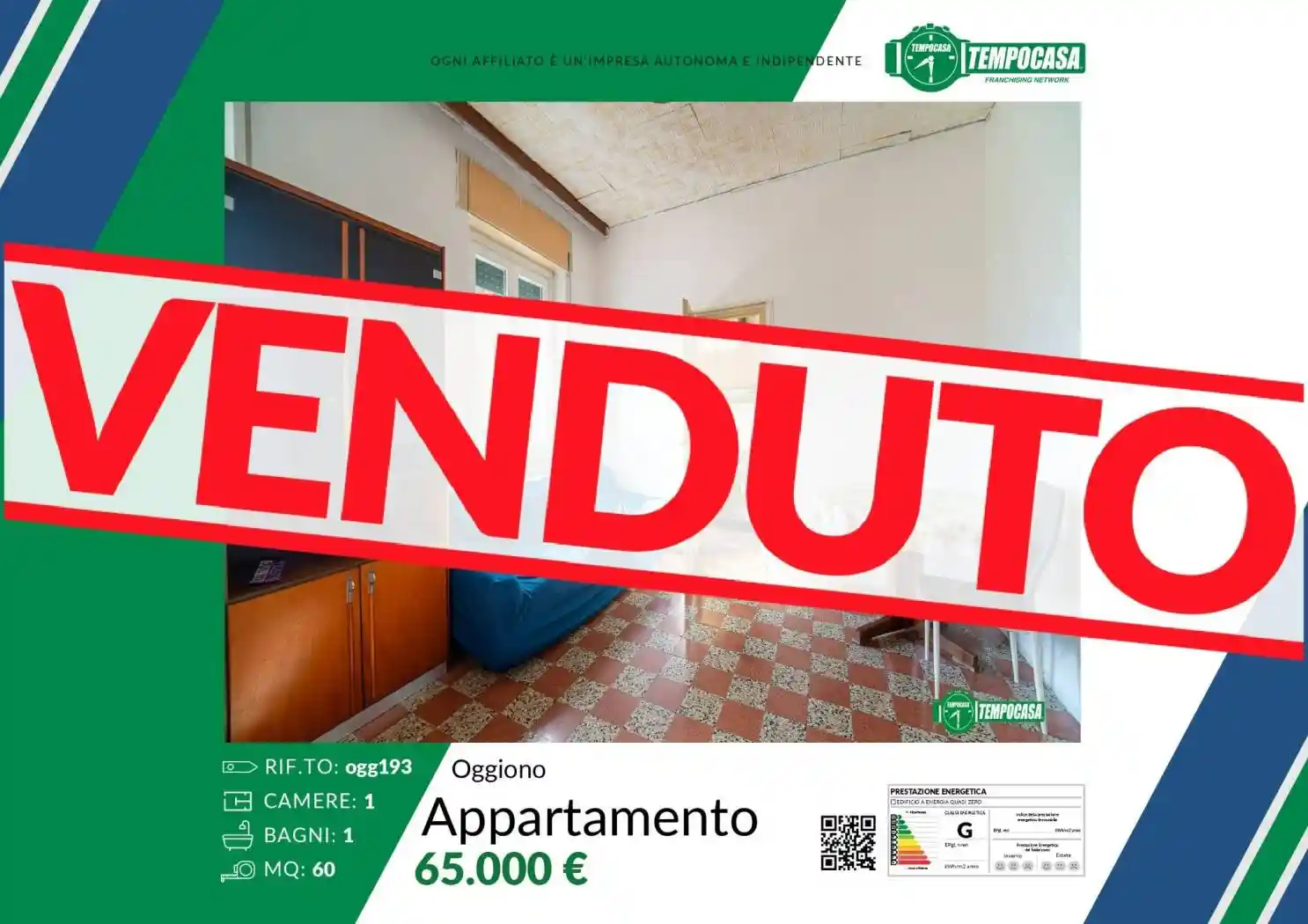 Appartamento in vendita a Oggiono