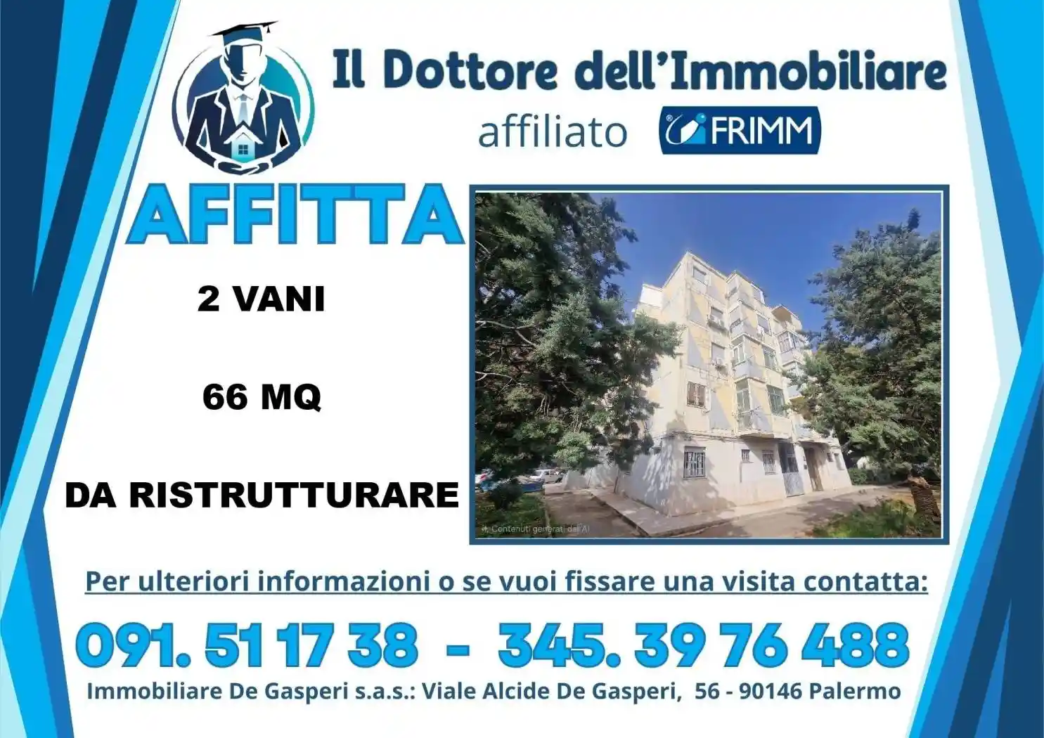 Appartamento in affitto a Palermo