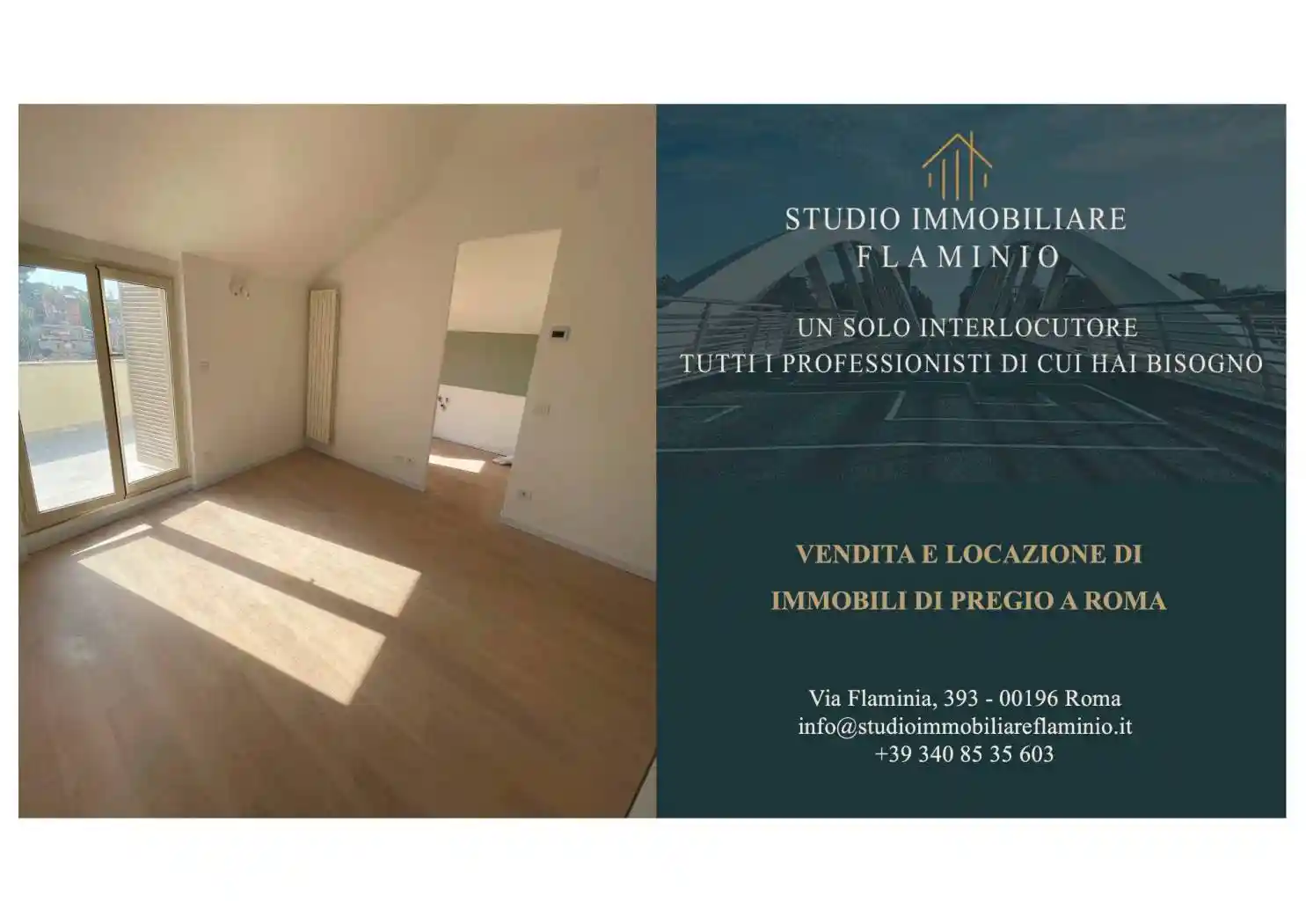 Attico - Mansarda in vendita a Roma