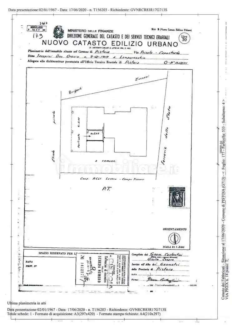 Appartamento in vendita a Pistoia