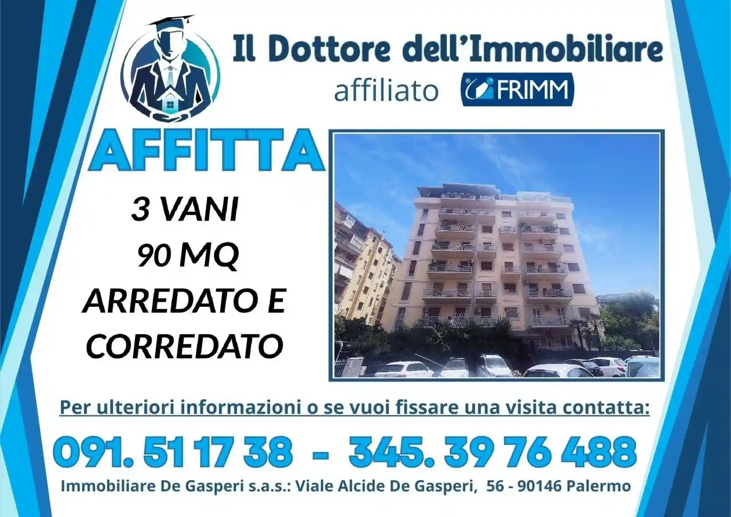 Appartamento in affitto a Palermo