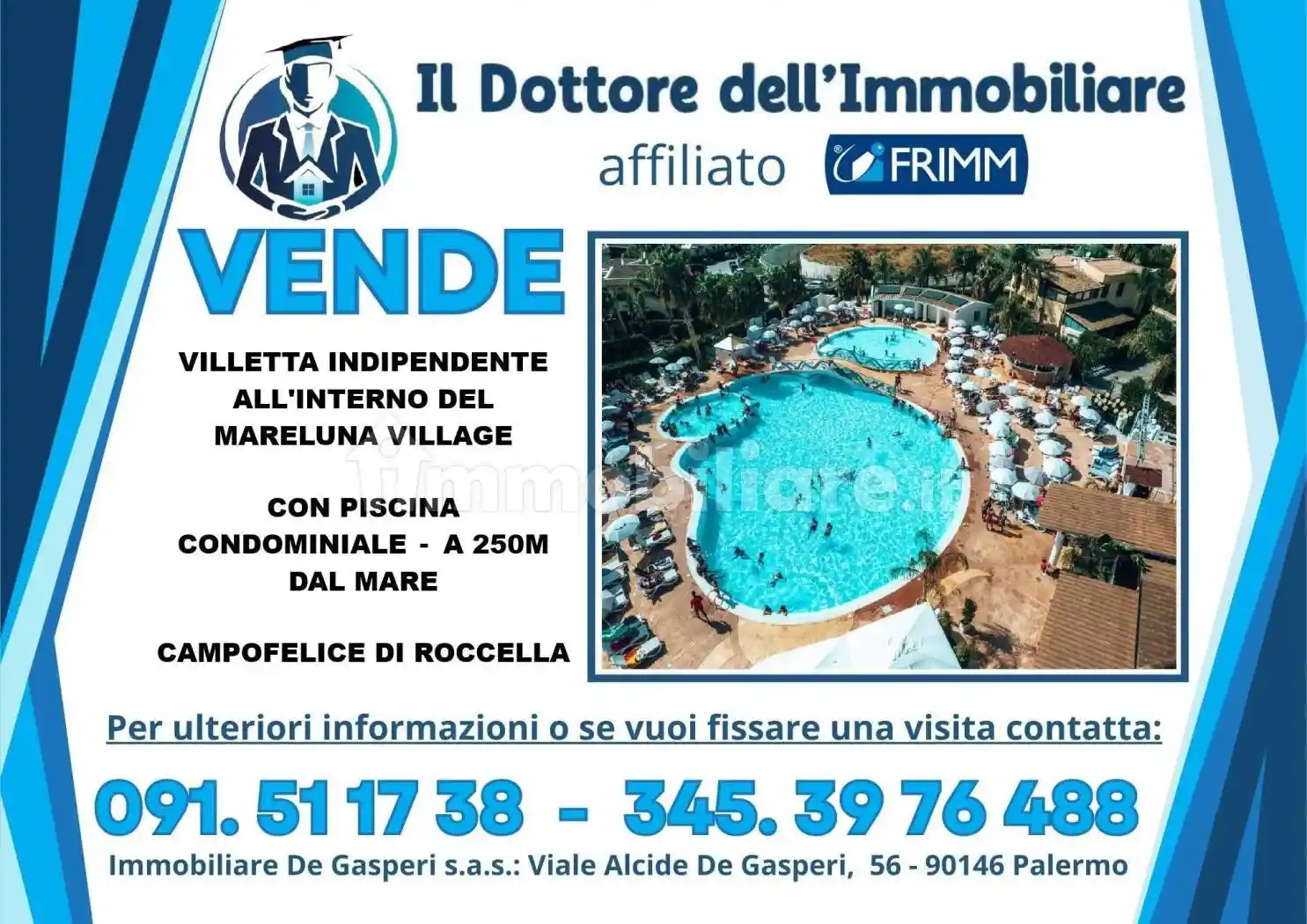 Villa in vendita a Campofelice di Roccella