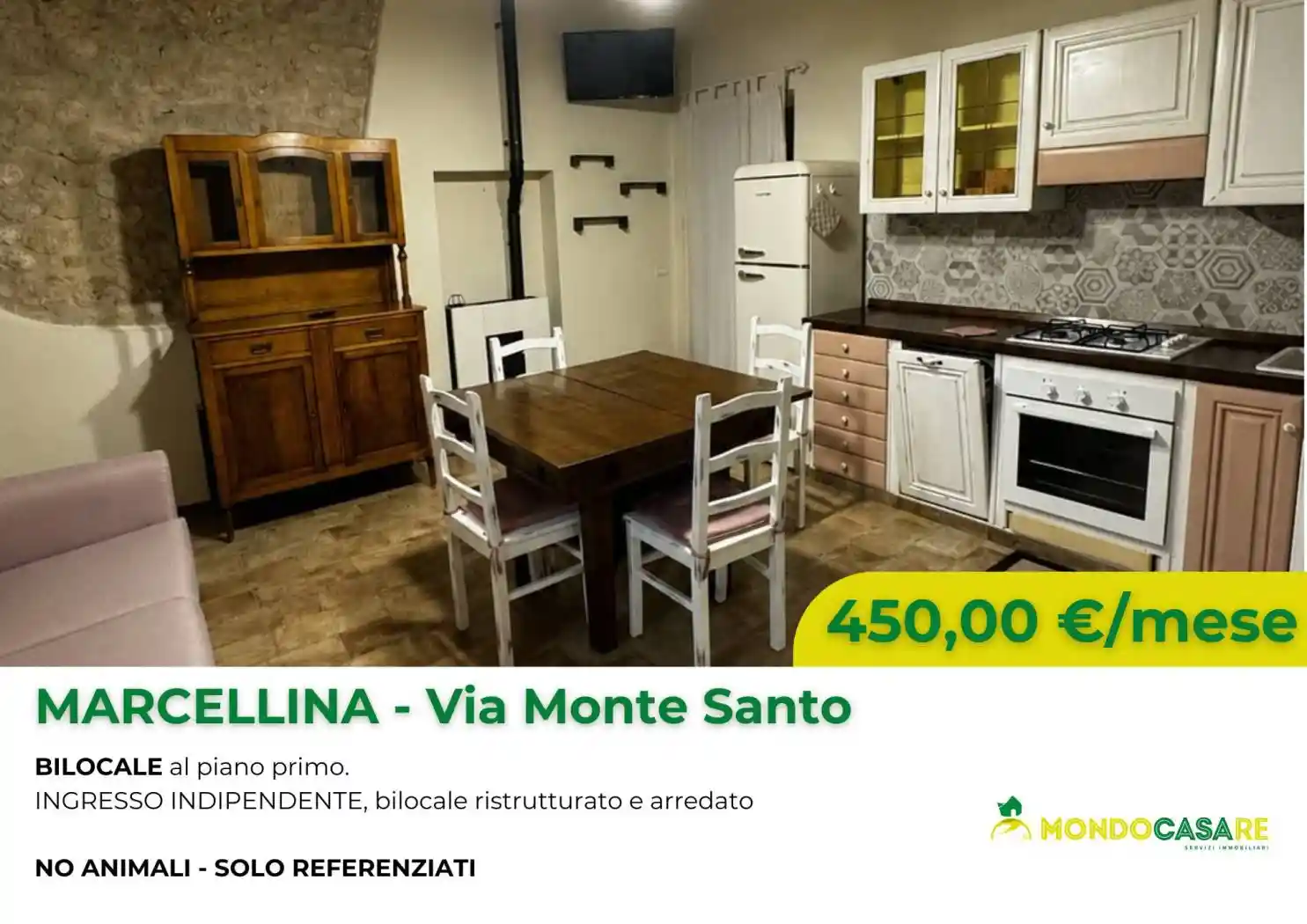 Appartamento in affitto a Marcellina