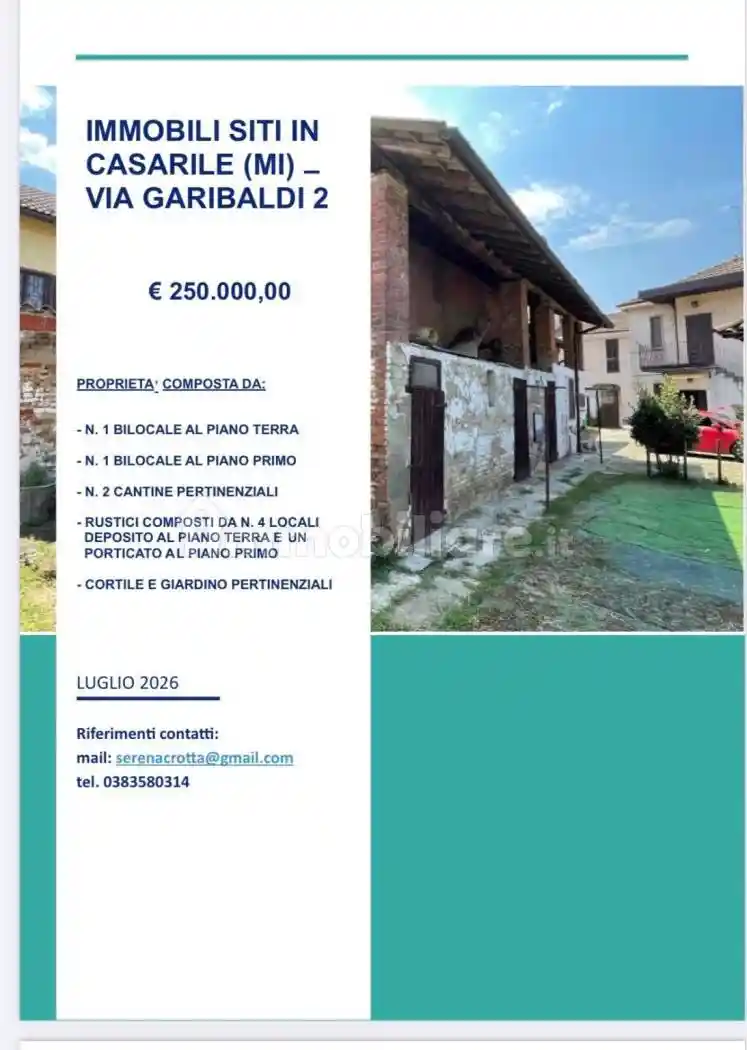 Villa in vendita a Casarile