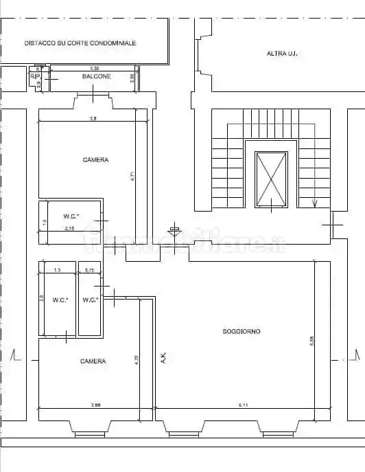 Appartamento in affitto a Roma