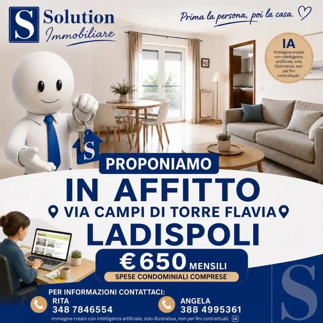 Attico - Mansarda in affitto a Ladispoli