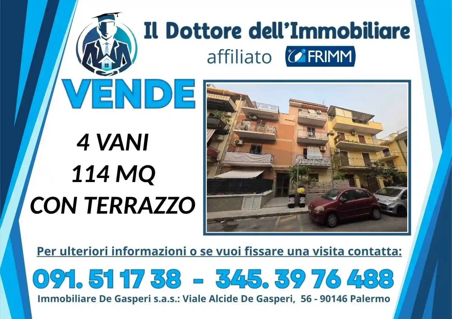Appartamento in vendita a Palermo