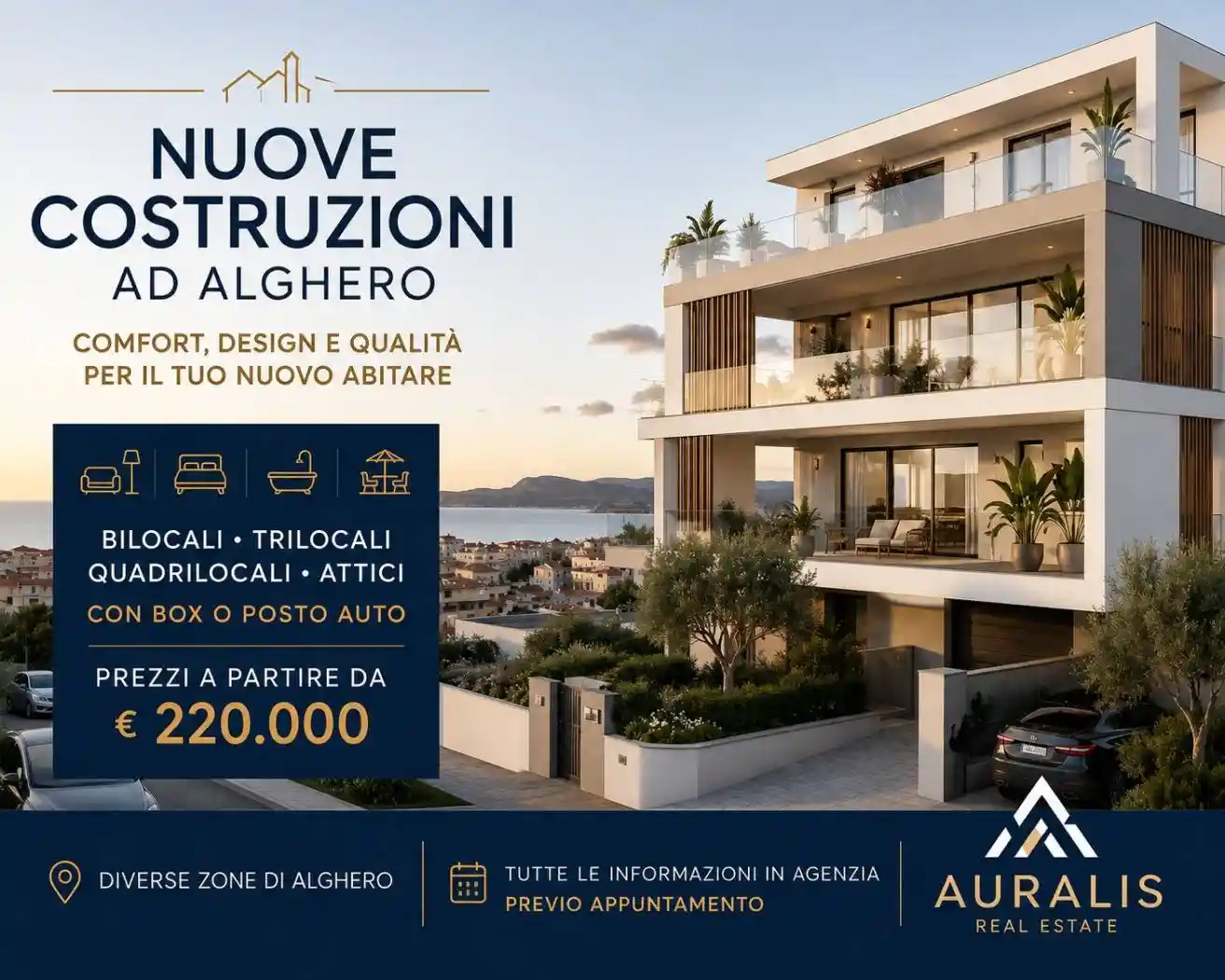 Appartamento in vendita a Alghero