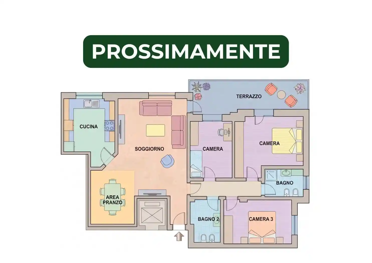 Appartamento in vendita a Biassono