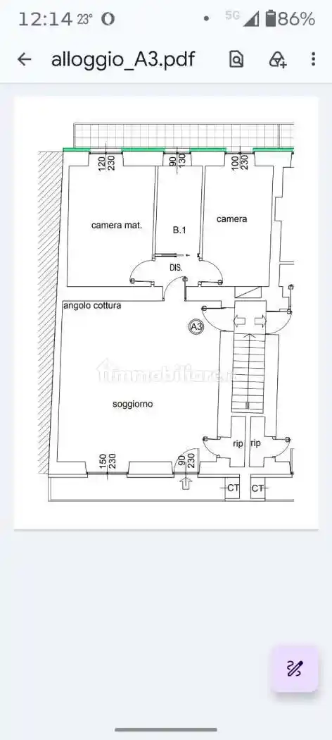 Appartamento in affitto a Scalenghe