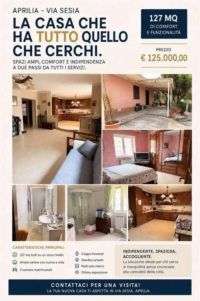 Villa in vendita a Aprilia