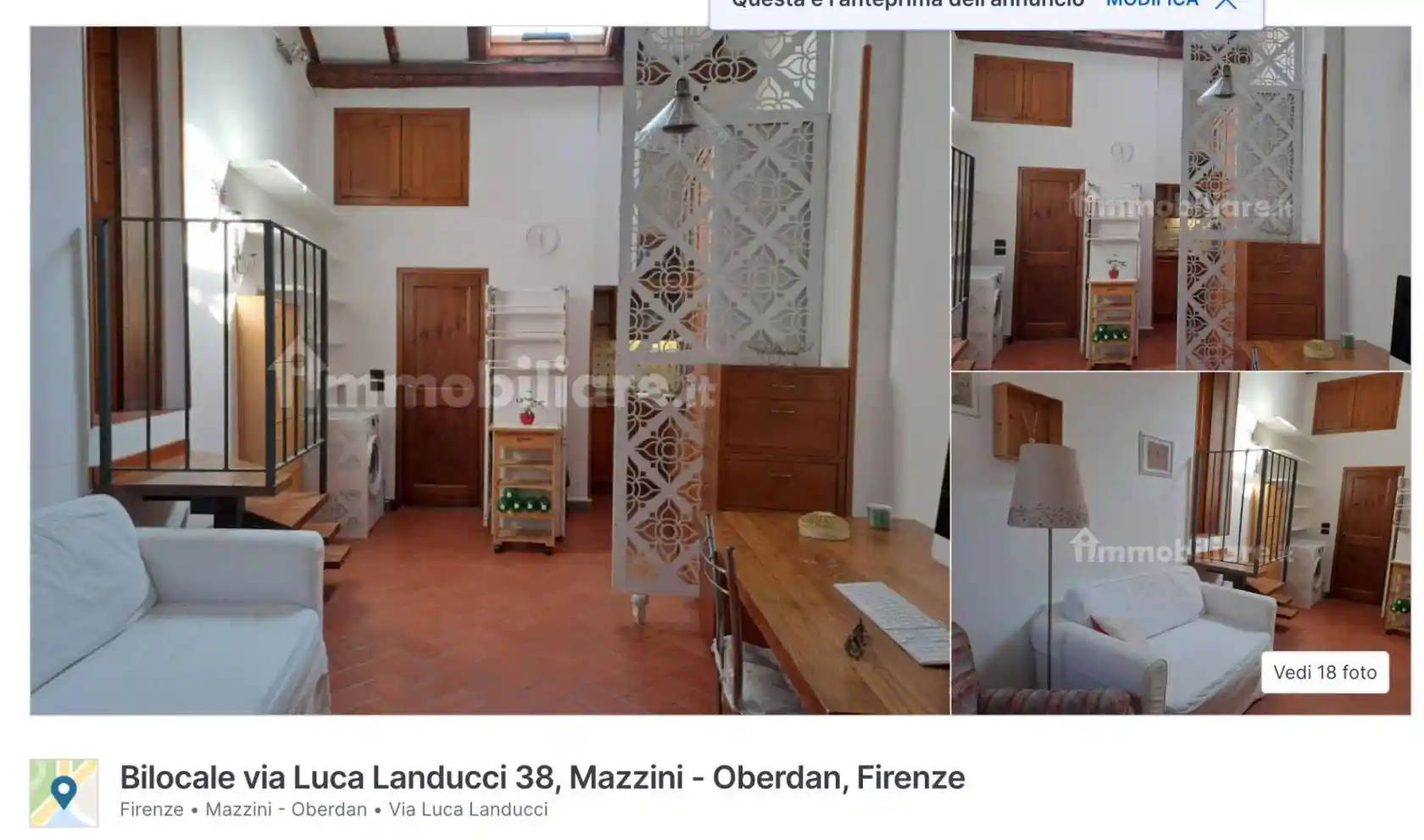 Appartamento in affitto a Firenze