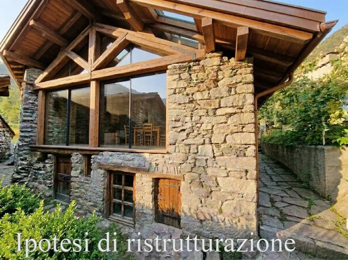 Rustico - Casale in vendita a Ollomont