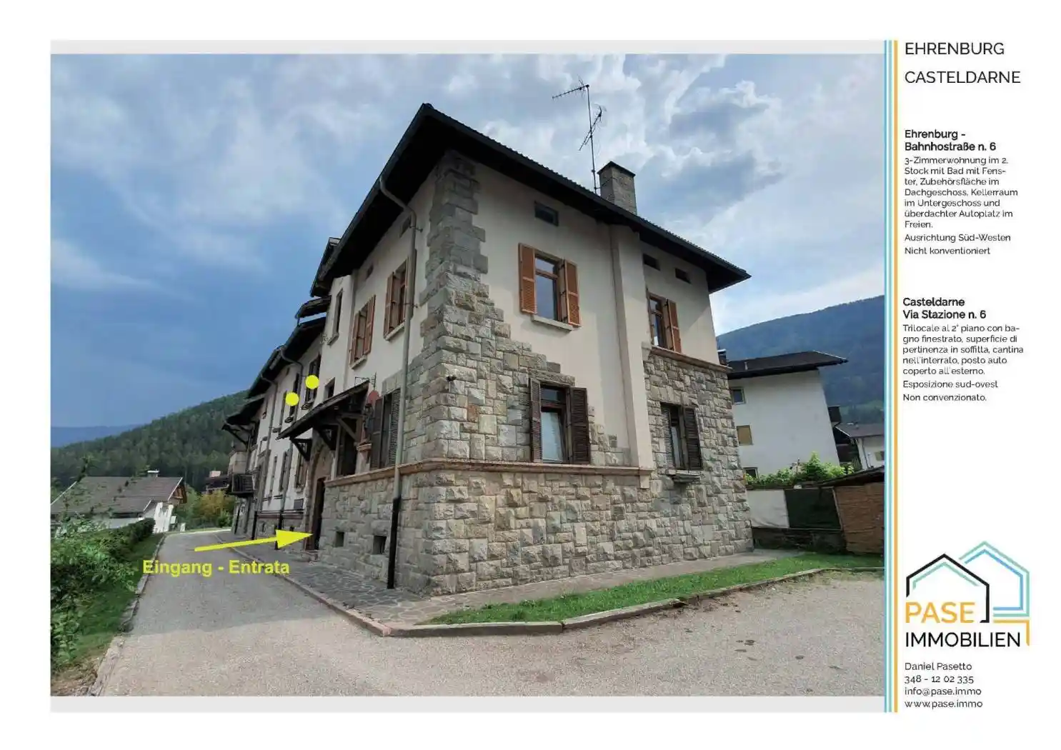 Appartamento in vendita a Chienes