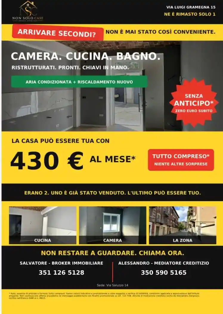 Appartamento in vendita a Torino