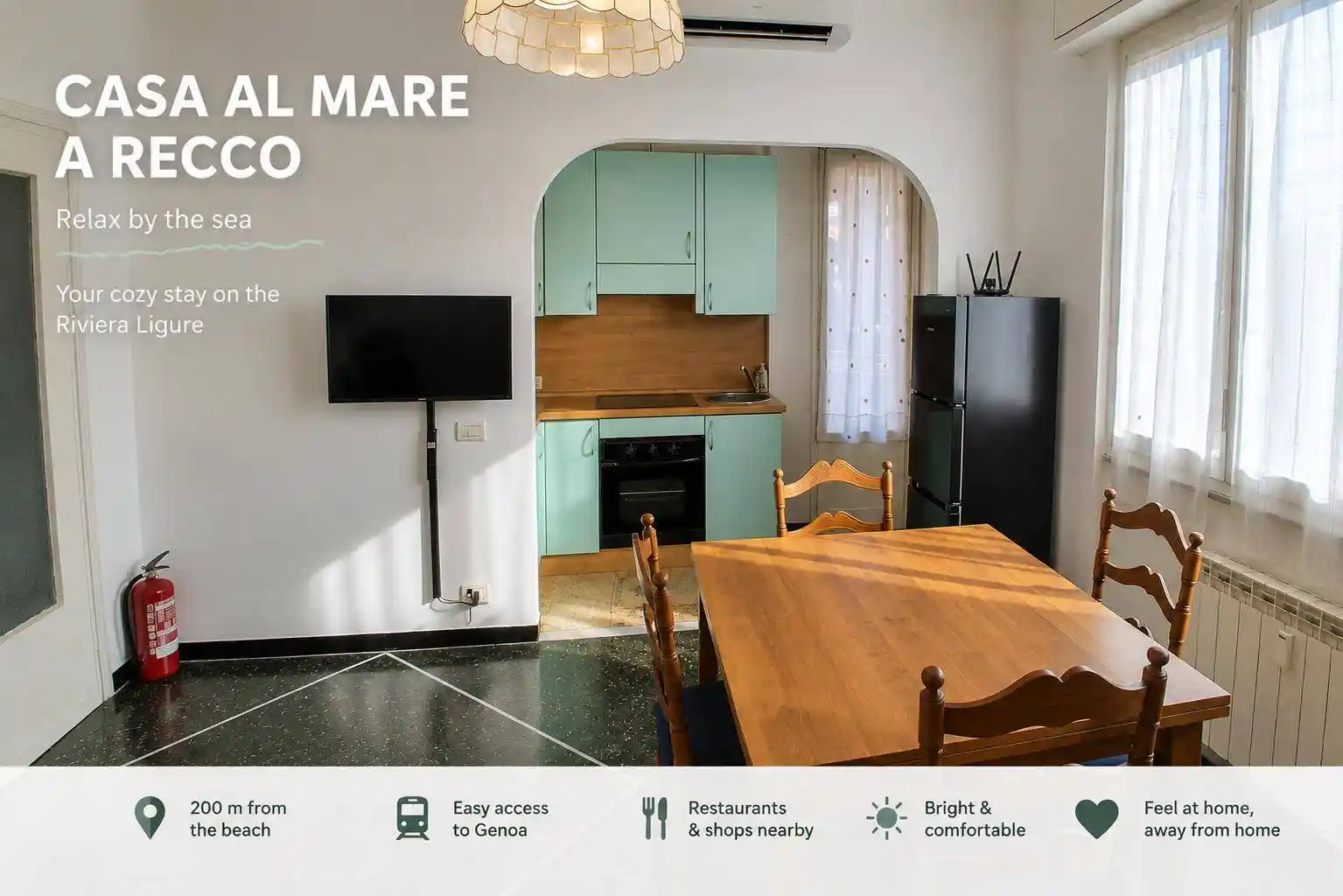 Appartamento in affitto a Recco
